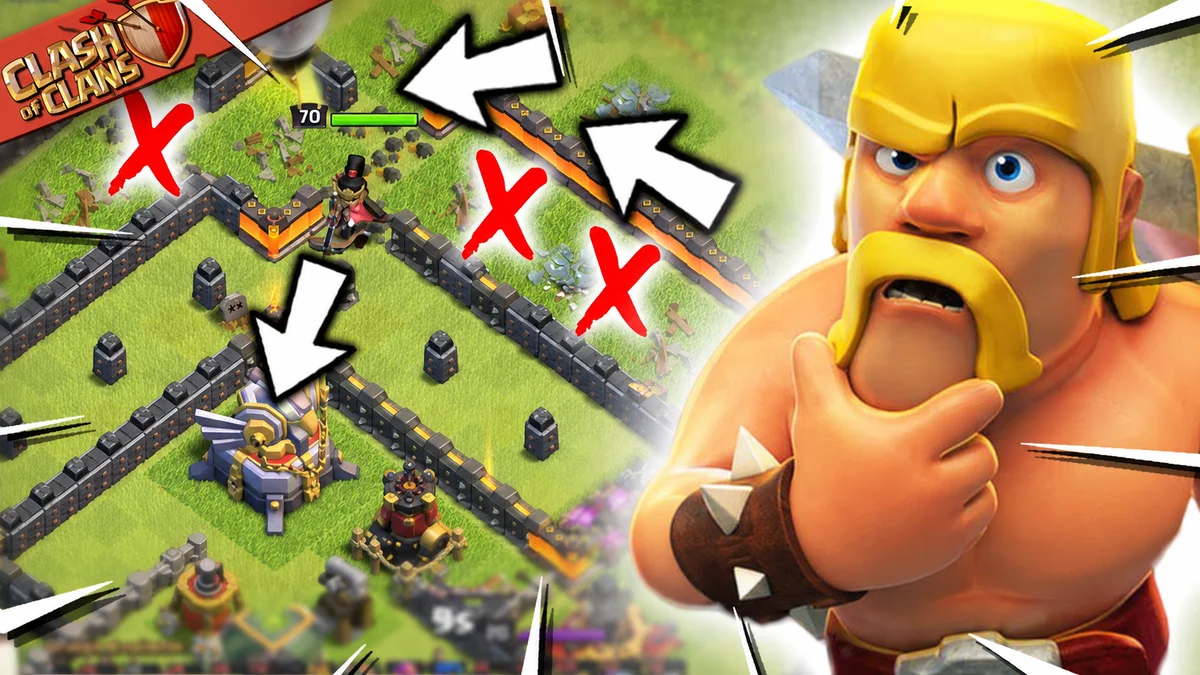 Как создать воронку в Clash of Clans