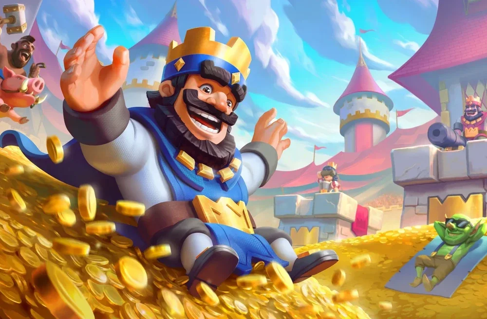 Как работает уровень коллекции в Clash Royale