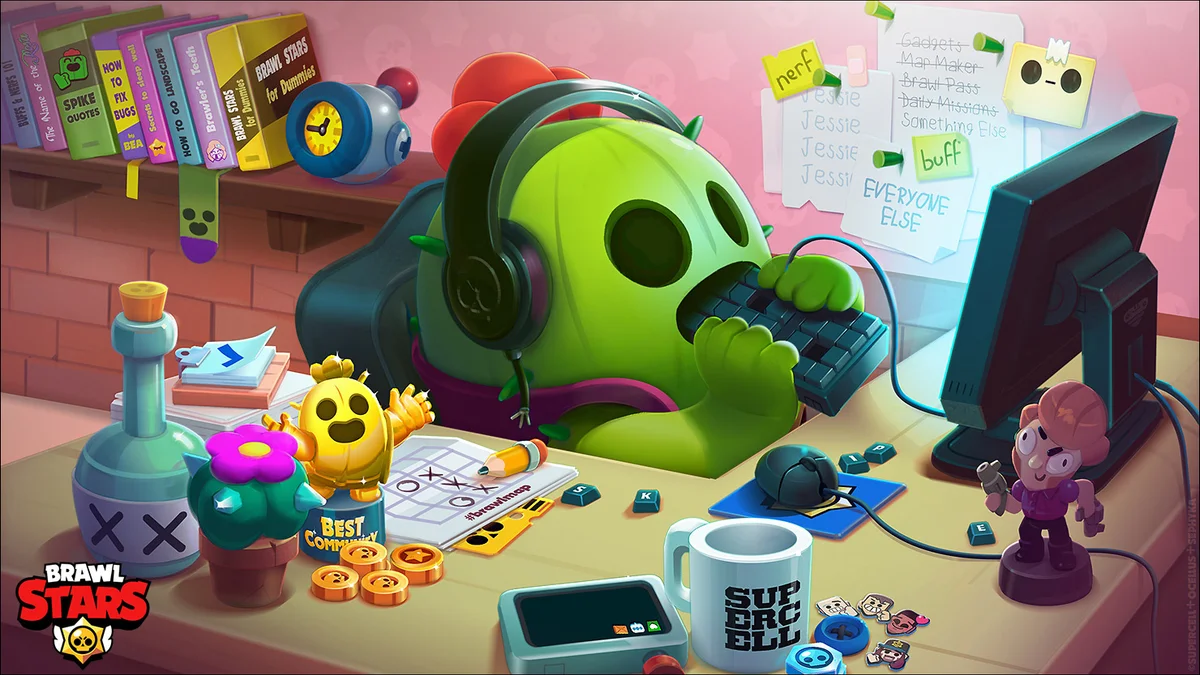 Как выглядел Brawl Stars в бете 2017 года