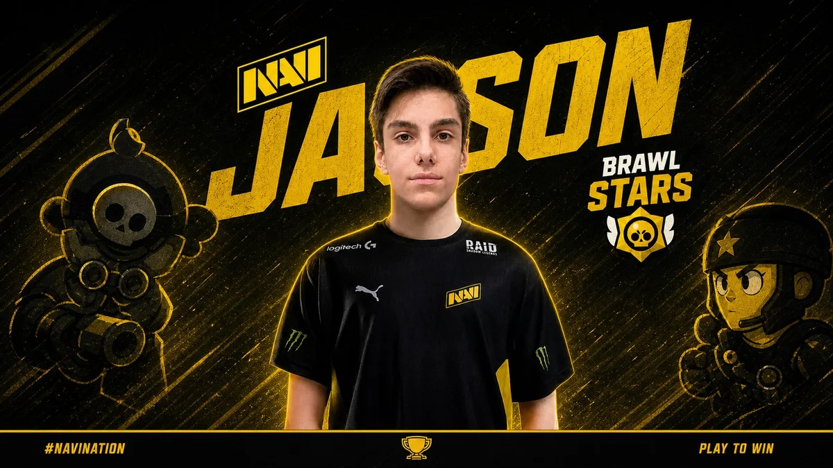 Jason: один из первого состава NAVI по Brawl Stars