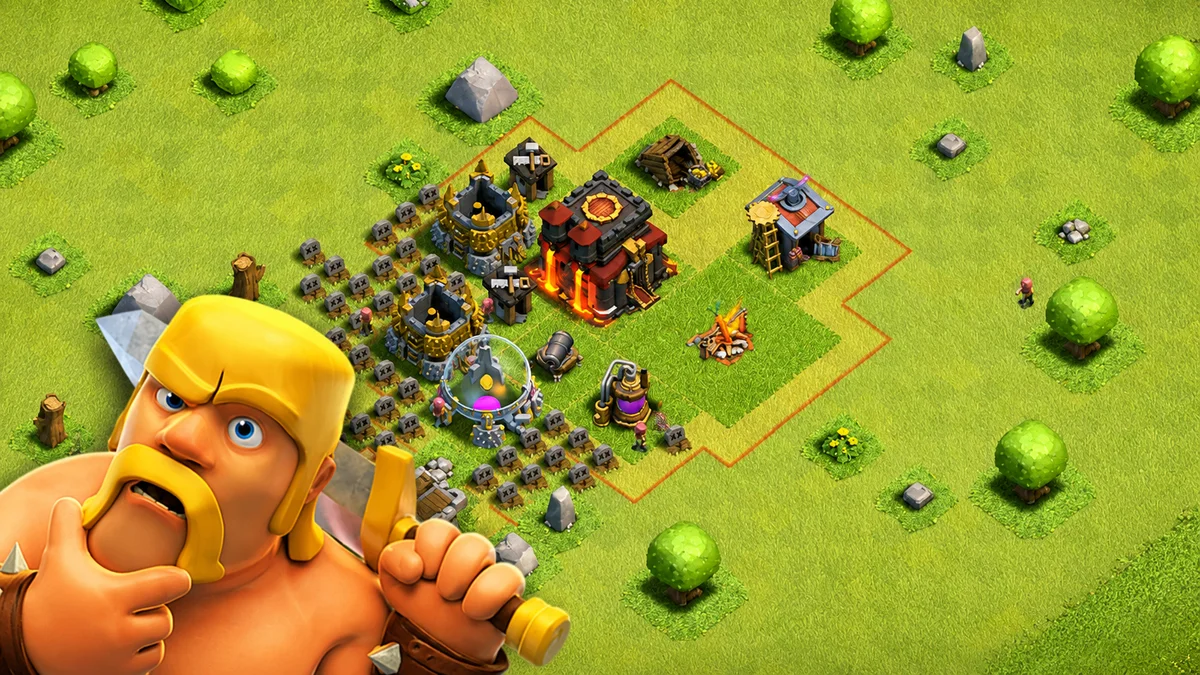 Почему нужно рашить в Clash of Clans