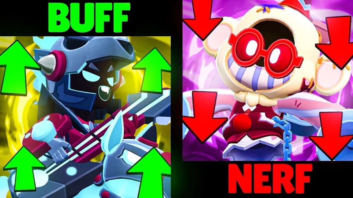 Новые ноябрьские изменения баланса в Brawl Stars